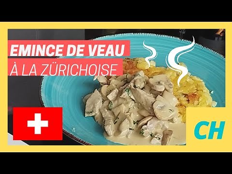 🇨🇭 Recette d'émincé de veau à la zurichoise : le plat que les suisses ne veulent pas partager