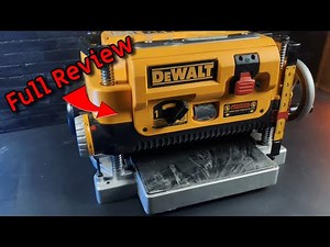 Dewalt DW735 13-Inch Thickness Planer - Review