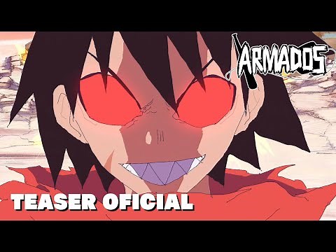 ARMADOS: OFFICIAL TEASER TRAILER - LATIN AMERICAN ANIME @saikomic