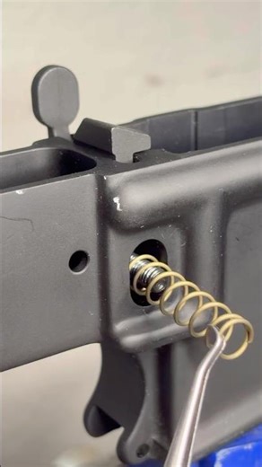 Magazine Release Installation for AR-15 Lower Receiver