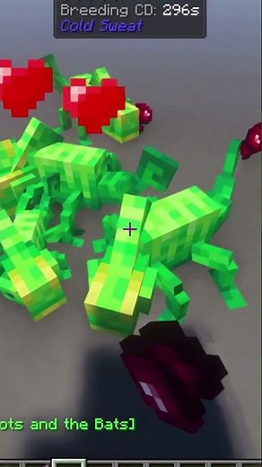 HOW TO BREED CHAMELEONS IN MINECRAFT WITH THE COLD SWEAT MOD