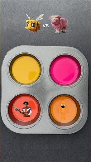 Satisfying color mix, Guess the final color #satisfying #colormixing