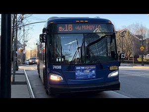 MTA: 2018 New Flyer XD40 [7493]/[7498]/[7501]/[7506] Bx16, Bx28 buses!