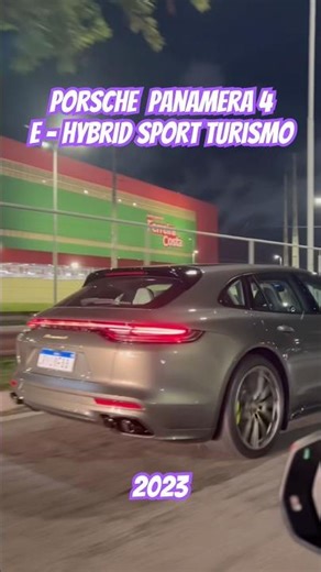 Porsche Panamera 4 E-Hybrid Sport Turismo 2023. O desfile pelas ruas de Natal é um show a parte 🥂💜