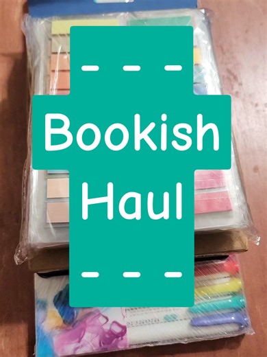 Bookish Haul - Mini suction cup pop socket - Annotation Tabs - Clear Kindle case - Highlighters #booktok #bookishhaul #bookish
