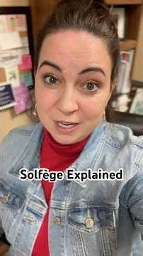 What is Solfège??? #solfege #solfeggio #sightreading #voicecoach #choirchoirchoir