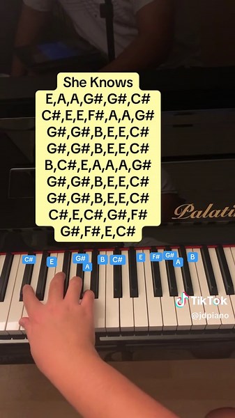 Thx Beyoncé for inspiring this piano tutorial! 😃💜 // follow my instagram: jessnotes123 #piano #pianocover #pianotutorial #pianomusic #pianolesson #sheknows #jcolelyrics #beyonce #foru #fy #fyp