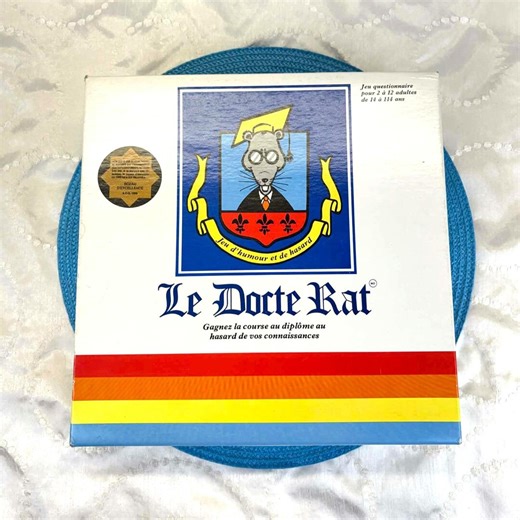 Vintage Board Game Le Docte Rat Complete Quebec General Knowledge Quiz Board Game Cards Dice Original 80s Retro Educational Rare - Etsy Australia