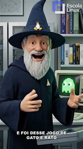 A primeira grande treta da TI! #virus #linux