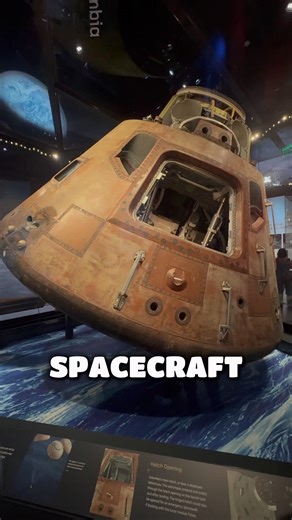 Neil Armstrong’s REAL Moon Suit & Apollo 11 Capsule #travel #space #moon #apollo