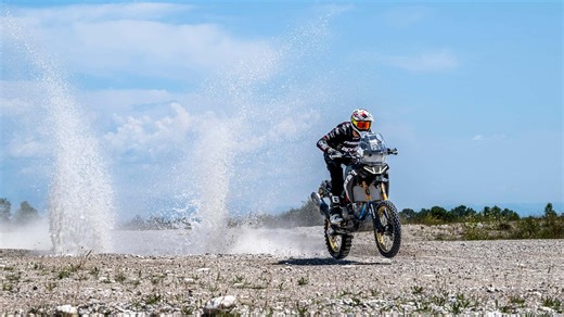 The Aprilia Tuareg Heads To The Transanatolia Rally