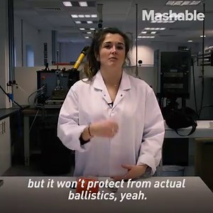 32M views · 20K shares | This orange goo may look squishy, but it’s the key ingredient in armor used to protect football players and soldiers. | Mashable | Facebook