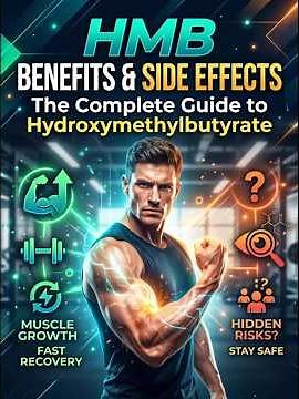 Hydroxymethylbutyrate (HMB): Benefits and Side Effects