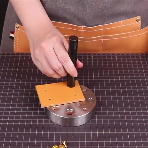 Leather Rivet Setter Tool Stainless Steel Rivet Snap Button Installation Base Setting Eyelets for Home Handmade DIY Tools - Etsy