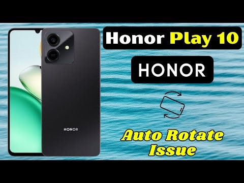 How to Fix Auto Rotate Issue on Honor Play 10 | Enable/Disable Screen Rotation