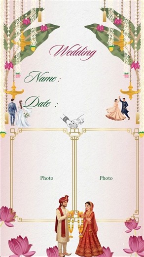 Free Templates | Digital Invitation | New video | free Templates for wedding | #wedding #free