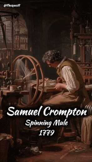 Revolutionizing Textiles: The Story of the 1779 Spinning Mule by Samuel Crompton