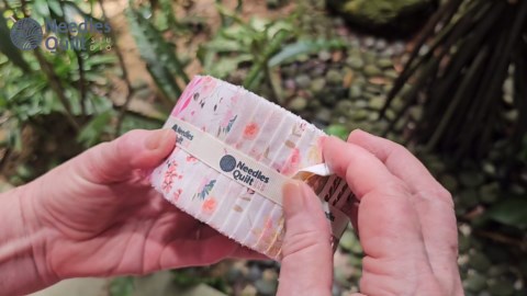 Jelly Roll for Quilting Clearance 40 Strip 2.5" x 44" | Cotton Strips Bundles – Perfect Quilting Fabric for Sewing, Precut Quilt Projects, and DIY Crafts (Blushing Bouquet)