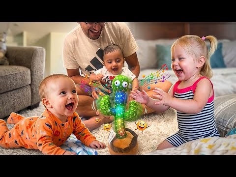 When Fearless Baby Meet Dancing Cactus 😂🌵 | Funniest Baby Reaction Ever!