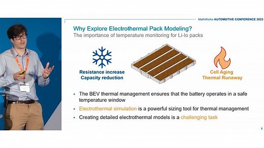 Electrothermal Modeling and Analysis of Battery Packs