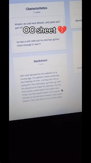 OC Sheet Showcase: Your Digital Art Creations