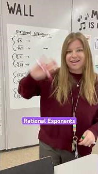 Rational exponents! #iteachalgebra #math #algebra #mathematics #iteachmath #teacher #mathteacher