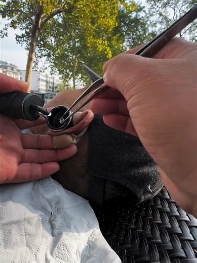 keratin plug removing #earwax | ear wax removal