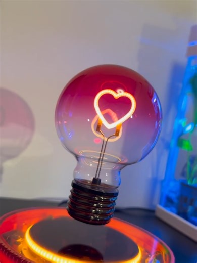 Levitating Lamp Magnetic LED Night Light