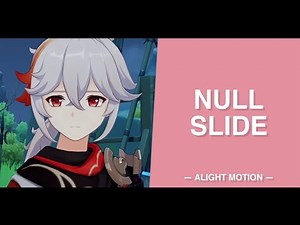 null slide ¦ alight motion
