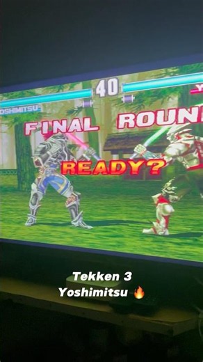 Tekken 3 Yoshimitsu 🔥 | #tekken3 #arcade #yoshimitsu