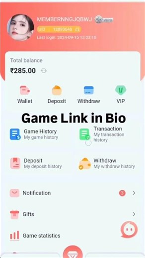 Colour prediction sign up bonus game #colour #trading #bonus #game #shorts