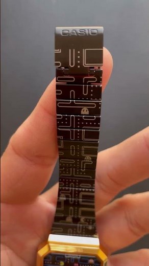 Casio-A100 Pac-Man #relojes #watch #reloj #casio #pacman #watches