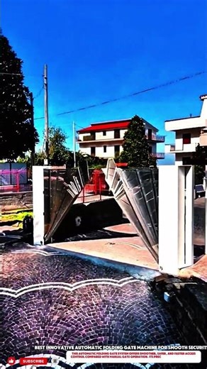 Best Innovative Automatic Folding Gate Machine for Smooth Security