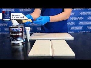 Tenax Titanium Extra Clear Extra Strong Vinylester Adhesive for Natural Stone, Ceramic and Quartz