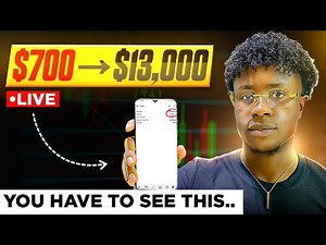 Watch This Forex Bot Flip $700 to $13K LIVE – The Test That Silenced Every Doubt