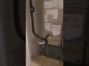 What happens when drain sensor stops AC cooling. How to restart step by step Honeywell proseries