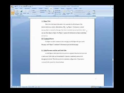 Insert a Landscape Page in Your Thesis