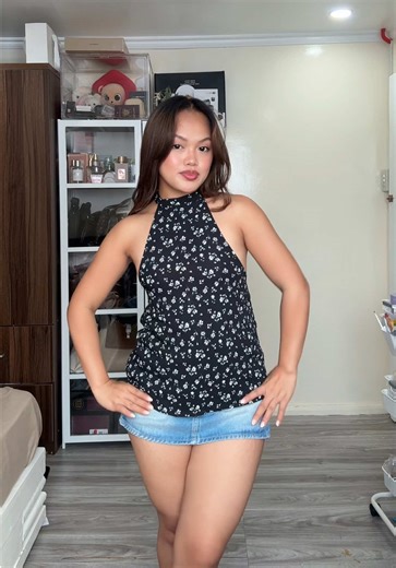 Backless halter top ₱125: my go-to backless halter top