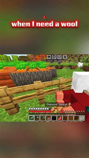When I needed one1️⃣ wool in minecraft | see what happens next to ship😂