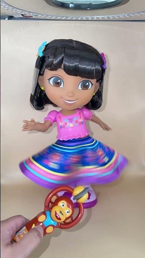 Dancing Dora the Explorer with Monkey 🐵