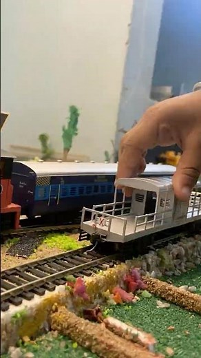 Centy Toy Train | HO Scale Train | Indian Train #rajdhani #train #modeltrains #railway