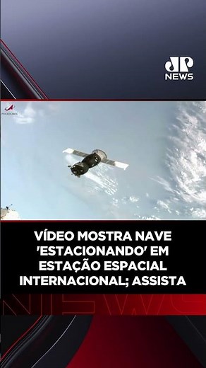 Video shows spacecraft 'docking' at International Space Station; watch #Shorts