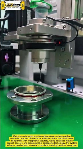 Automated Precision Dispensing Machine | Smart Factory Assembly Technology