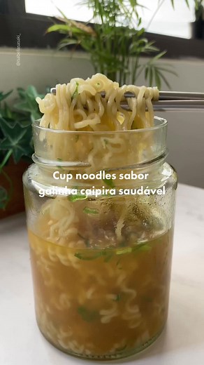 Receita de Miojo de Galinha Caipira Saudável