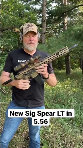 The new Sig Sauer MCX Spear LT chambered in 5.56!