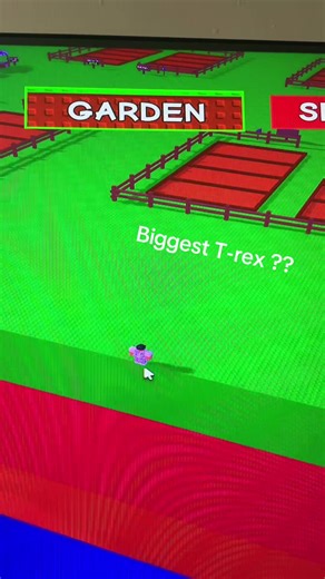 Exploring the Largest T-Rex in Roblox