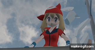 [MMD] Giantess Growth - May’s Growth Soda [With SliceOfSize] on Make a GIF