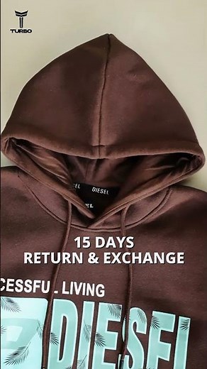 Diesel Eco Logo Men’s Fleece Hoodie | Cozy Winter Style for Every Day