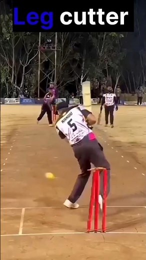 how to ball leg cutter #cricket