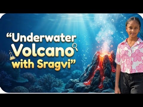 🌊🌋 Underwater Volcano Eruption | Cool Science Experiment 🔥😲